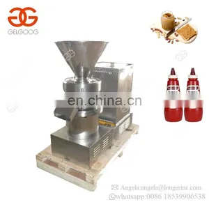 Small Electric Chili Sauce Fruit Jam Cocoa Bean Coconut Grinding Peanut Shea Butter Grinder Ketchup Making Machine Price thumbnail-1