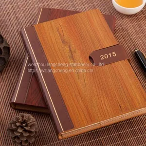 2020 New 6 Ring Bind Notebook Custom a5 Planner Kraft Diary Calendar Card Holder Logo Printing Notebook thumbnail-4