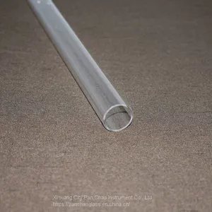 High Quality Clear Quartz Glass Tube Transparent Quartz Glass Tube for Glass Lamp thumbnail-5