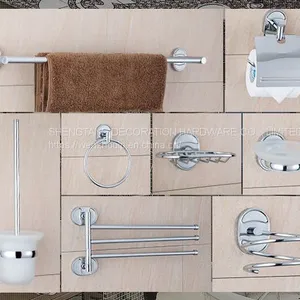 Wholesale Tissue Holder Brushed Metal Toilet Paper Holder thumbnail-3