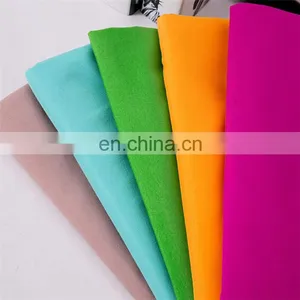 100% Polyester Microfiber Brushed Plain Dyed Solid Peach Skin Fabric for Pillowcase thumbnail-1