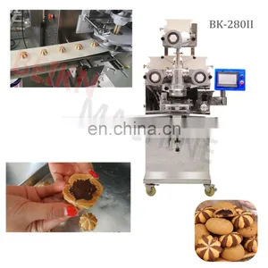 304 Stainless Steel Automatic Striped Chocolate Stuffed Biscuits Produce Machine thumbnail-6