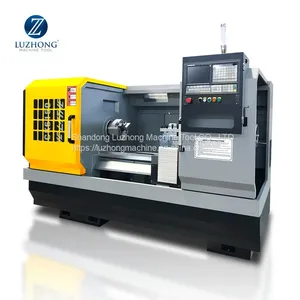 CAK6160V High Precision Horizontal Metal Automatic Turning CNC Lathe Machine thumbnail-2