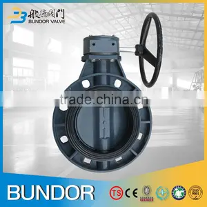 Manual Upvc Wafer Butterfly Valve Dn150 thumbnail-2
