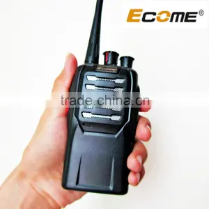 ECOME ET-88 5w Uhf Portable Mobile 2 Way Radio 100 Mile Walkie Talkie thumbnail-1