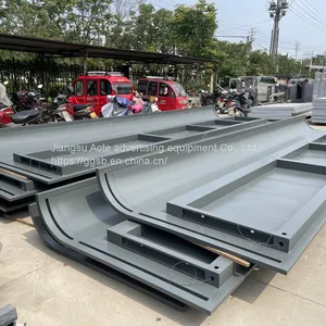 Outdoor Fault Reporting Bus Stop Sign Aluminum Profile Bus Shelter Platform Billboard Direct Selling thumbnail-5