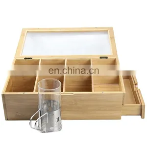 High Quality Custom Design Wooden Box for Tea Box thumbnail-3