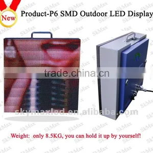 Mini&Light P6mm Video Screen Outdoor Led Digital Billboard thumbnail-1