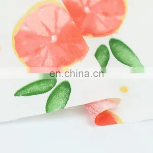 Cartoon Lemon Fabric Distribution 100% Cotton Twill Crib, 100% Cotton Printed Fabric Tablecloth Curtain Fabric thumbnail-5