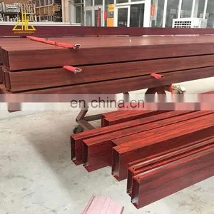 Quality Aluminum 6063 Alloy Powder Coating Aluminium Profiles Powder Coating Tube or Pipe Square/round/oval Extrusion Profiles thumbnail-2