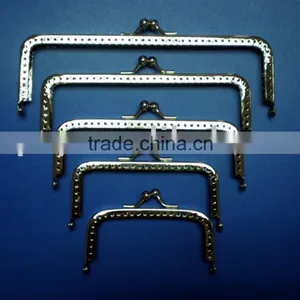 Square Metal Purse Frame With Sewing Holes thumbnail-1