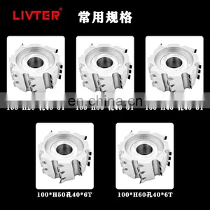 LIVTER Woodworking Tools Milling Cutter Pcd Herringbone Cnc Wood Pre-milling Cutter thumbnail-3