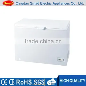 350L Sliding Glass Door Deep Chest Freezer With Lock thumbnail-1