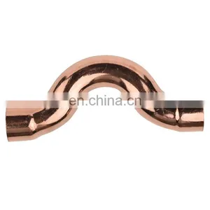 Refrigeration Parts Copper Fitting Reducing Coupling Copper Pipe Connector thumbnail-1