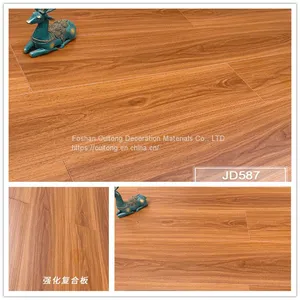 Engineering Reinforced Board Moving Back Room Decoration Floor Factory Dormitory Rental Room Renovation Plus Shop Composite Wood Flooring Wholesale thumbnail-5