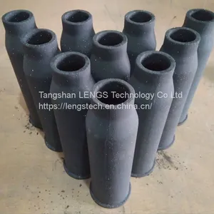 ReSiC Burner Nozzles, Recrystallized Silicon Carbide Ceramic Burner Tubes, Gas Burner thumbnail-2