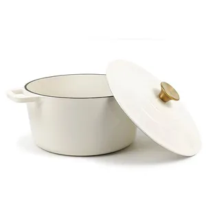 5 Liter Cast Iron Enamel Casserole Wholesale Factory - Raylon thumbnail-3