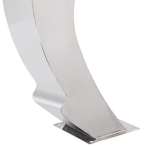 Portable Stainless Steel 304 Metal Garden Pool Dolphin Cascade Waterfall Fountain thumbnail-4