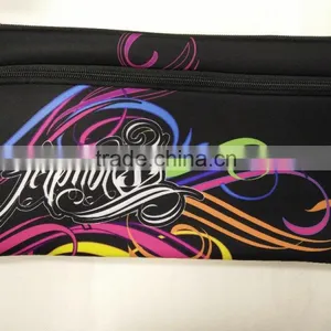 2016 Promotional Custom Full Color Printing Neoprene Pencil Case thumbnail-3