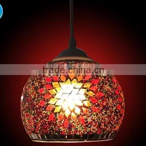 Mosaic Hanging Glass Candle Holder for Wedding Decor Hotel Centerpieces thumbnail-1