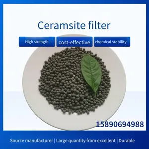 Biological Ceramsite Filter Media, 3 - 25mm, Uniform Particles, High Strength, Anti-clogging, for Sewage Treatment thumbnail-1