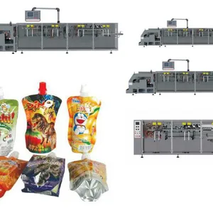 Soya-bean Milk Self-supporting Bag Filling Machine/ Fruit Juice Bag Filling Machine /milk Self-supporting Bag Filling Machine thumbnail-4