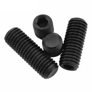 M2X6 Stainless Steel DIN 916 Hex Socket Head Grub Set Screw Bolt thumbnail-1