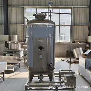 High - Speed Soymilk Boiling Equipment With Good - Tasting Soymilk, Made of Stainless Steel, High - Efficiency, Closed and Micro - Pressure Tank thumbnail-1