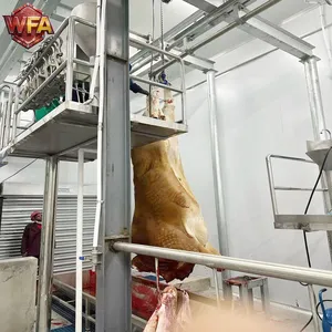 Custom Made 304 Stainless Cow Slaughter System Suited For Commercial Beef Factories thumbnail-1