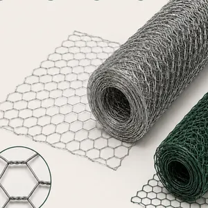 DIY Galvanized Poultry Netting for Chicken Coop & Rabbit Hutch, 1 Inch Hex Mesh, 16 Gauge thumbnail-4