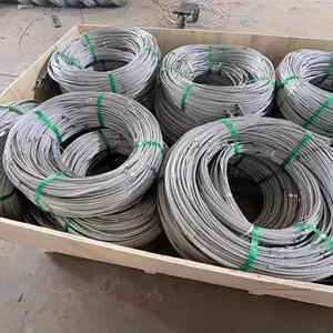 Factory Supply Anti-Drone Net Costimized High Tensile Galvanized Stainless Steel Strength Woven Wire Rope Mesh Rockfall Barrier Systemn thumbnail-5