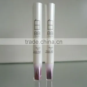Luxury Cosmetic Packaging Plastic Tube With Arcylic Screw Cap for BB Cream thumbnail-4