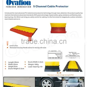 Guangzhou Hot Sale 5 Channels Rubber Cable Bank/plastic 5 Ways Cable Cross thumbnail-5