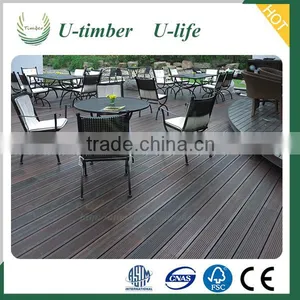 High Quality China Solid Wood Plastic Composite Decking for Flooring thumbnail-1