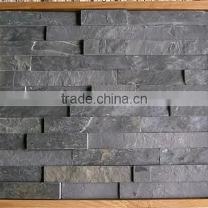 Black Cultural Stone Slab for Wall Construction thumbnail-1