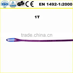 1T Double Flat Polyester Lift Sling thumbnail-5