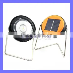 Outdoor Camp Tent Hook Stand Solar LED Lamp Book Light thumbnail-1