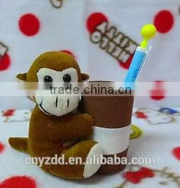 Custom Plush Brush Pot/animals Cartoon Brush Pot thumbnail-2