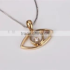 Charming Designs New Style Bezel Setting Eye Pendant Necklace for Men and Women thumbnail-3