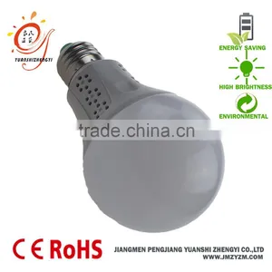 2016 New Style Aluminum Cell 80*H140mm E27 Super Brigh Led Lights Bulbs 12w for European and American Market thumbnail-1