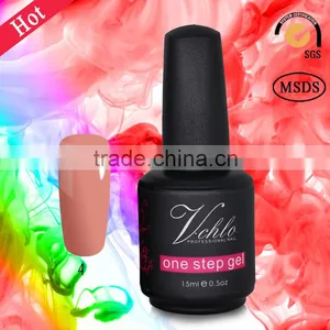 China Glaze 3 in 1 One Step Fashion Nail uv Gel/gel Polish With Cheap Price thumbnail-4