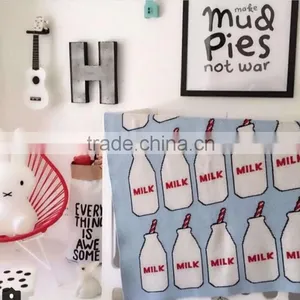 Special Design Widely Used Cotton Knitted Blanket thumbnail-1