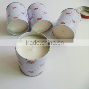 Silvery Scented Tin Candle/Metal Tin Candle/scented Candle in Tin Box thumbnail-6