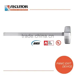 Single Door Fire Rated Door UL Listed Exit SS Push Bar Lock thumbnail-2