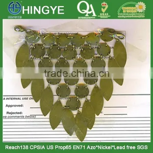 New Arrive Metal Plates Combined Removeable Neckline -- H1412059 thumbnail-1