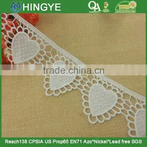Fancy Emboridery Lace for Ladies Sweater Neckline --- H1665 thumbnail-1