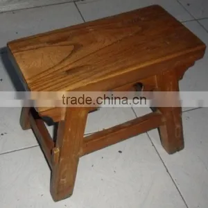 Chinese Antique Furniture Small Stool thumbnail-1