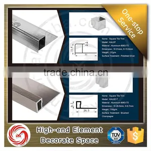 KSL BIG SALE KSL 8mm Polished Chrome Tile Trim thumbnail-4