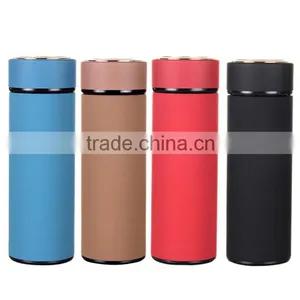 High Quality 380ml Logo Free Car Business Vacuum Cup Mug Bottle thumbnail-1