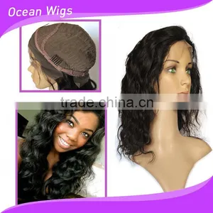 2016 Good Sale Short Human Hair Full Lace Wigs Lace Front Wigs thumbnail-5